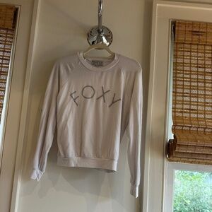 Wildfox "Foxy" Long Sleeve Top / Sweater M